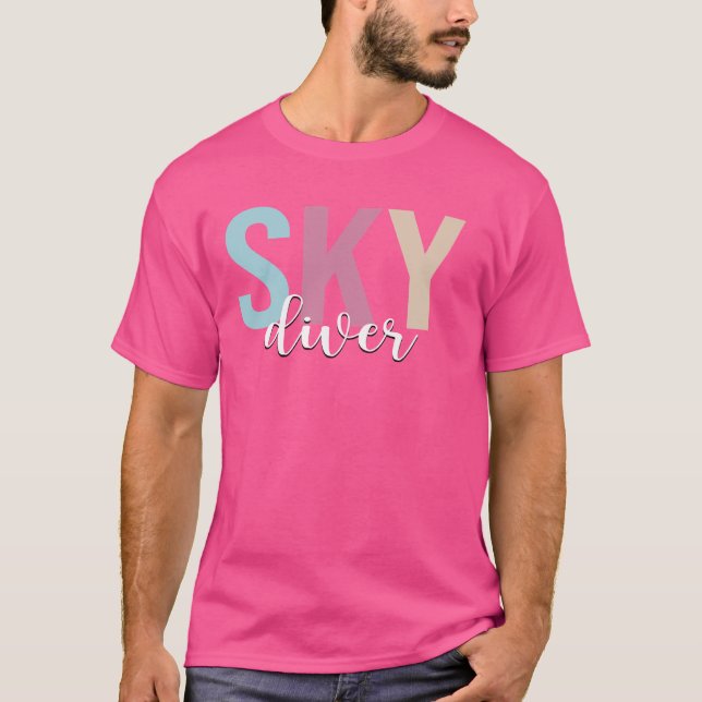 Camiseta Paraquedas Skydiver Sky Diving Skydive (Frente)