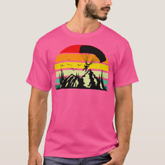 Camiseta Paraquedas Skydiving Vintage Retro Skydiver