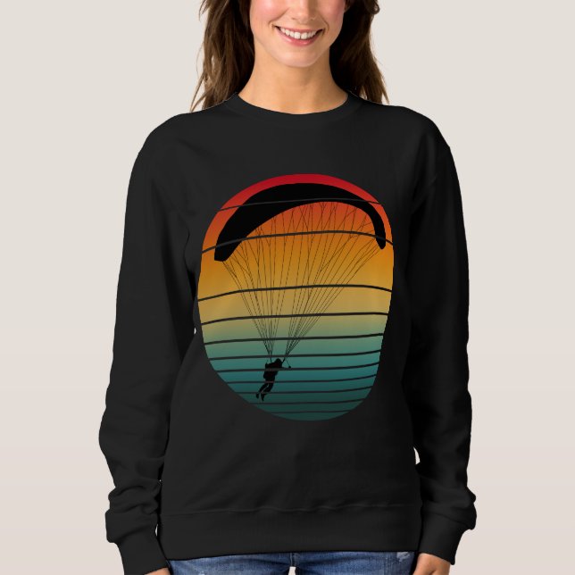 Camiseta Paraquedas Vintage Retro (Frente)