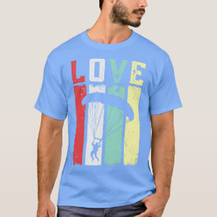 Camiseta Paraquedismo amoroso