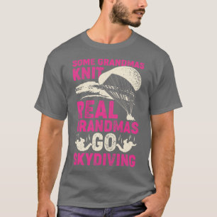 Camiseta Paraquedismo de vovó paraquedista