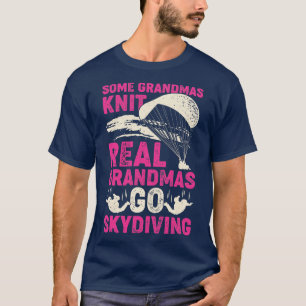 Camiseta Paraquedismo de vovó paraquedista