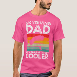 Camiseta Paraquedismo do Pai Skydiver do Skydiving Pai