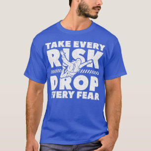 Camiseta Paraquedismo dos Airmen Paratrooper Skydiver Skydi