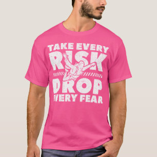 Camiseta Paraquedismo dos Airmen Paratrooper Skydiver Skydi
