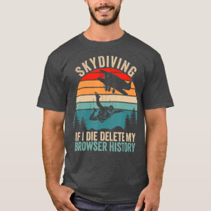 Camiseta Paraquedismo Engraçado Para Homens Mulheres Paraqu