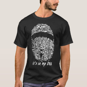 Camiseta Paraquedismo Está No Meu DNA Presente Para Paraque