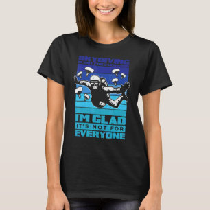 Camiseta Paraquedismo Não é Para Todos Salto de Paraquedas