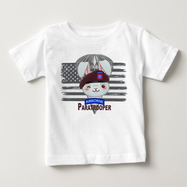 Camiseta Paraquedista da 82ª Divisão Aerotransportada (Frente)