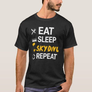 Camiseta Paraquedista de paraquedas asa delta parapente Par