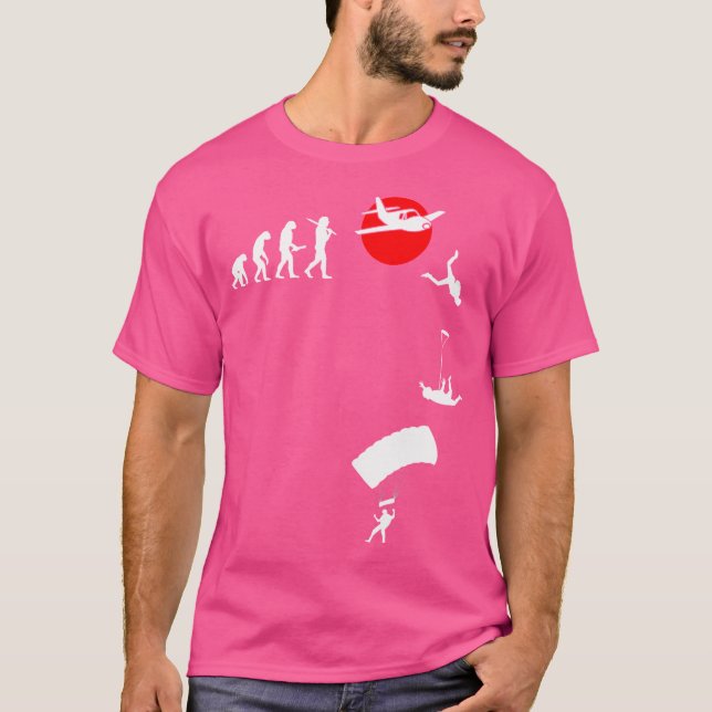 Camiseta Paraquedista do Skydiver Idet S (Frente)