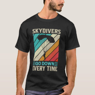 Camiseta Paraquedistas Engraçados Caem Sempre