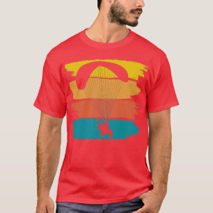 Camiseta Paraquetro de Paramotor de Vintage com PPG Parachu
