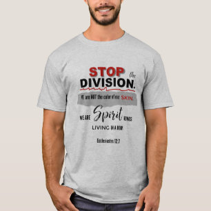 Camiseta PARAR a divisão