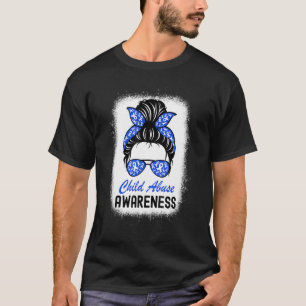 Camiseta Parar a sensibilização para a prevenção do abuso d