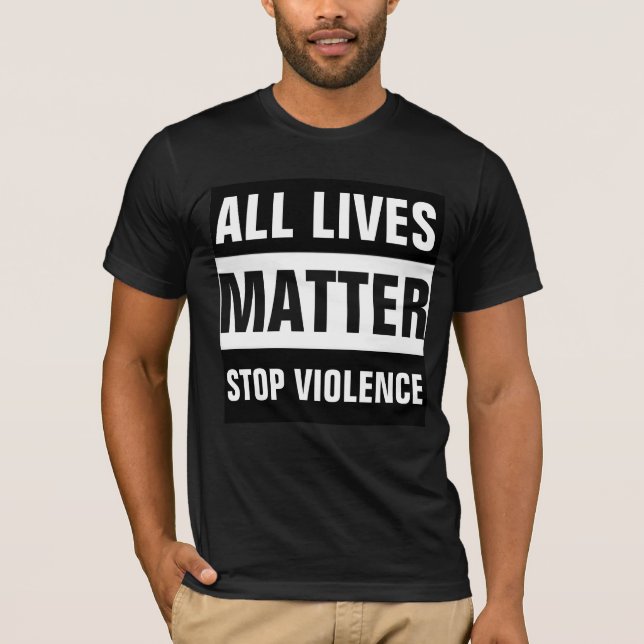 CAMISETA PARAR A VIOLÊNCIA (Frente)