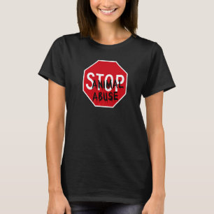 Camiseta Parar Abuso Animal
