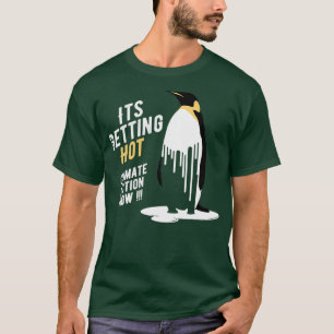CAMISETA PARAR AGORA A AÇÃO GLOBAL DE AQUECIMENTO CLIMÁTICO