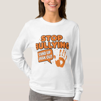 Camiseta Parar com o bullying