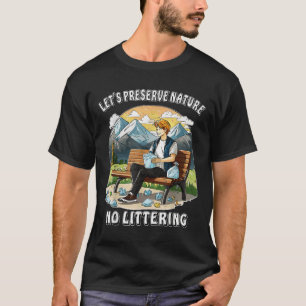 Camiseta Parar De Esfolar A Proteção Da Natureza Pro