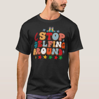Camiseta Parar De Ficar Em Torno Da Vintage