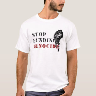 Camiseta Parar de Financiar Genocídio – Camiseta A