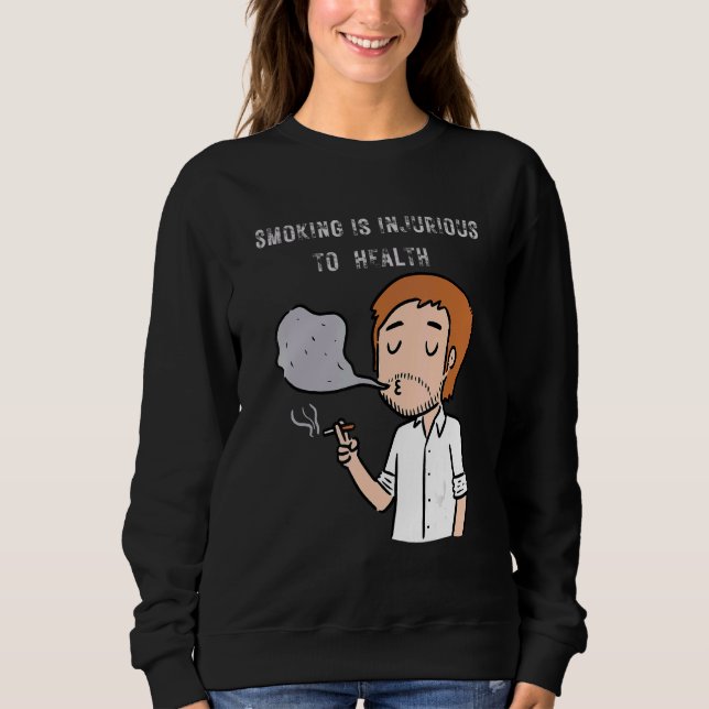 Camiseta Parar De Fumar Fumar É Prejudicial T (Frente)