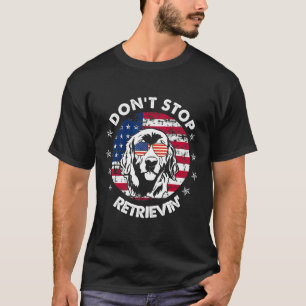 Camiseta Parar de Recuperar Ouro Recuperador 4 De Julho