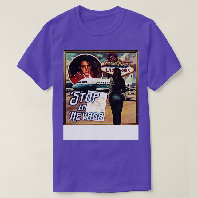 Camiseta Parar Em Nevada (Frente do Design)