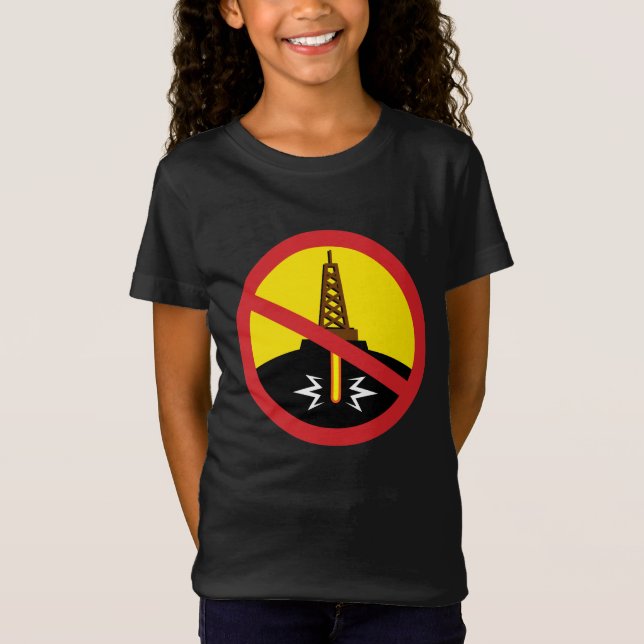 Camiseta Parar Fracking (Frente)