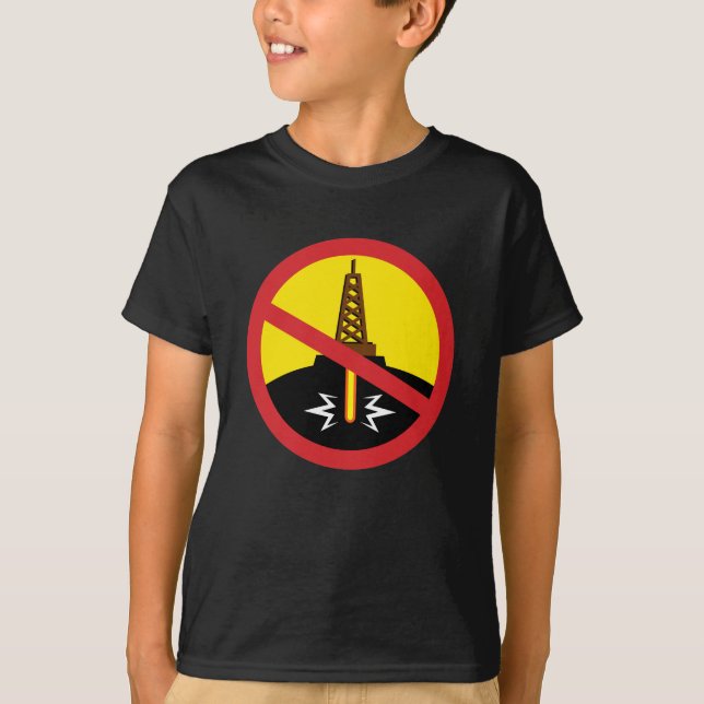 Camiseta Parar Fracking (Frente)