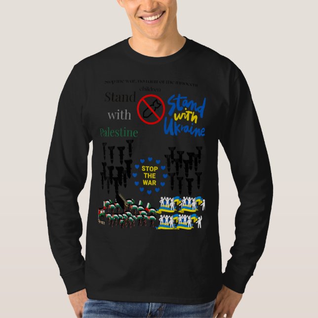 Camiseta Parar Invasão (Frente)