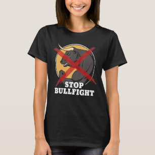 Camiseta Parar Matador de Luta Contra Bullighting