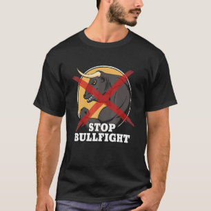 Camiseta Parar Matador de Luta Contra Bullighting