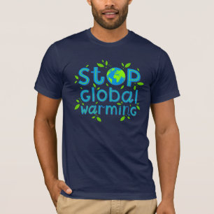 Camiseta Parar o aquecimento global