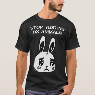 Camiseta Parar o ensaio em animais Vivisseção final Gratuit