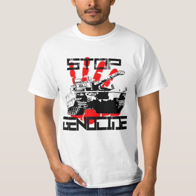 Camiseta Parar o Genocídio (Frente)