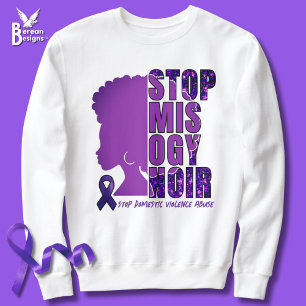 Camiseta PARAR O MISOGYNOIR A Consciência da Violência Domé