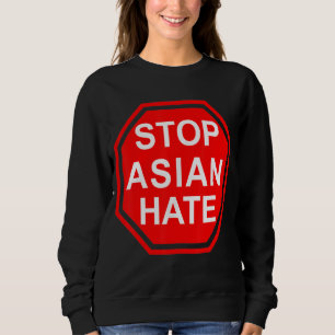 Camiseta Parar Sinal Interromper Ódio Asiático