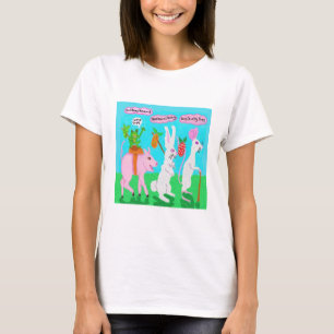 Camiseta Parar teste animal