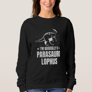 Camiseta Parasaurolophus Dinossauro Futuro Paleontologia Di