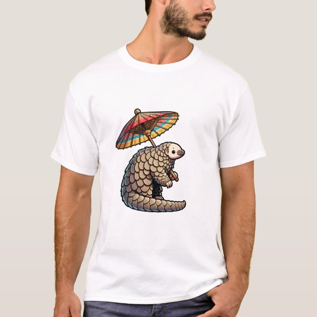 Camiseta Parasol Pangolin (Frente)