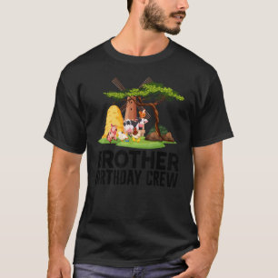 Camiseta Parceiro Aniversário da Criação de Animais de Cria