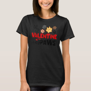 Camiseta Parceiro de Cachorro de Dia de os namorados de dec