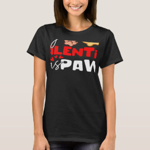 Camiseta Parceiro de Cachorro de Dia de os namorados de dec