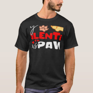 Camiseta Parceiro de Cão para Dia dos Namorados com Estilo
