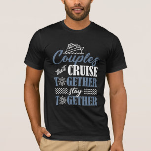 Camiseta Parceiro de Cruzeiro de Casal de Cruzeiro Marido