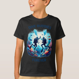 Camiseta Parceiro de Mergulho Masculino Para Mergulhador Sc