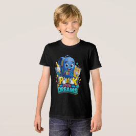 Camiseta Parceiro de Mochila | Mascote Fofo de Volta às Aul