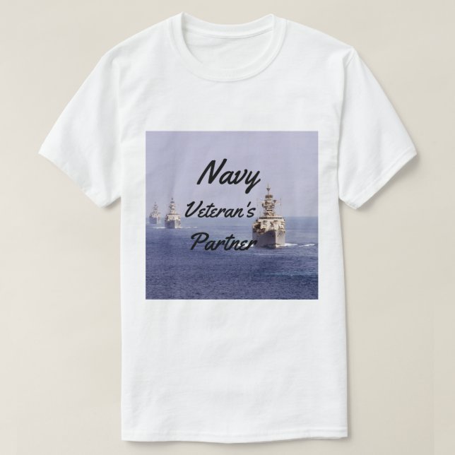 Camiseta Parceiro do marinho Veteran (Frente do Design)